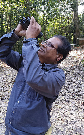 Our bird guide Mr. Paik