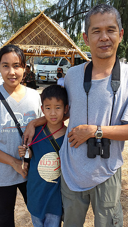 Thank you to Punyar and his family for their kindness and generosity for including us in their family birding activities.