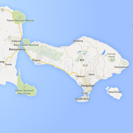 Bali-map