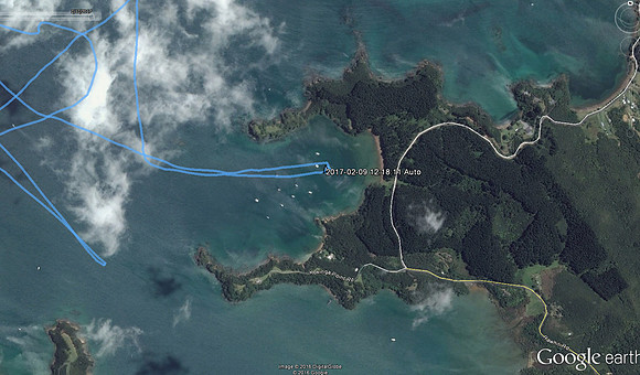 2-8-17 Bay of Islands Anchored Omakiwi Cove - Mainland