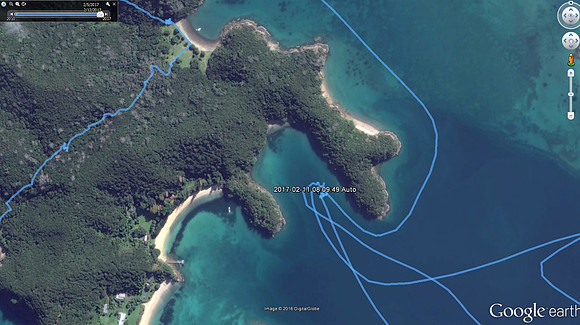 2-10-17 Bay of Islands Anchored Awaawaroa Bay - Moturua Is