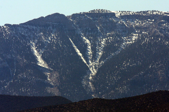 Mummy Mountain in the Spring Mountain Range